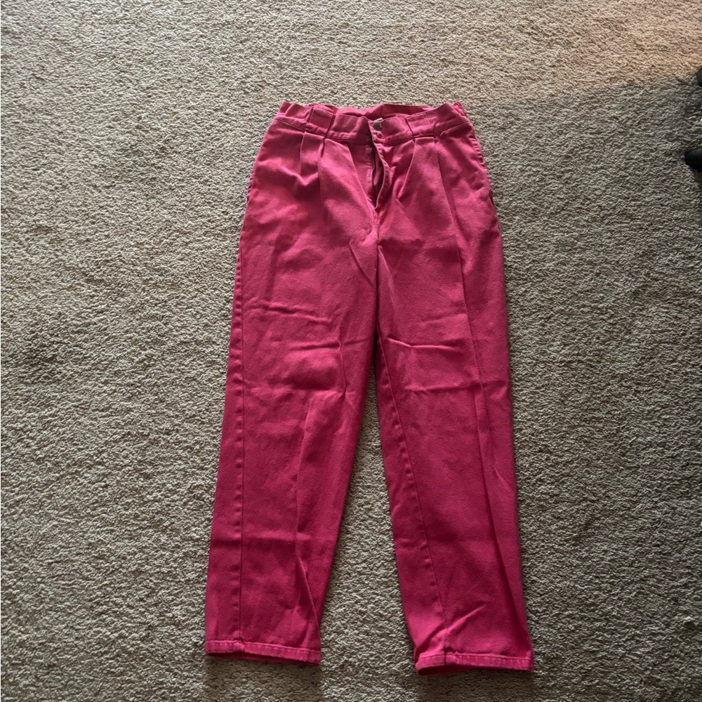 Lucy & Yak high-waisted Pink Pants